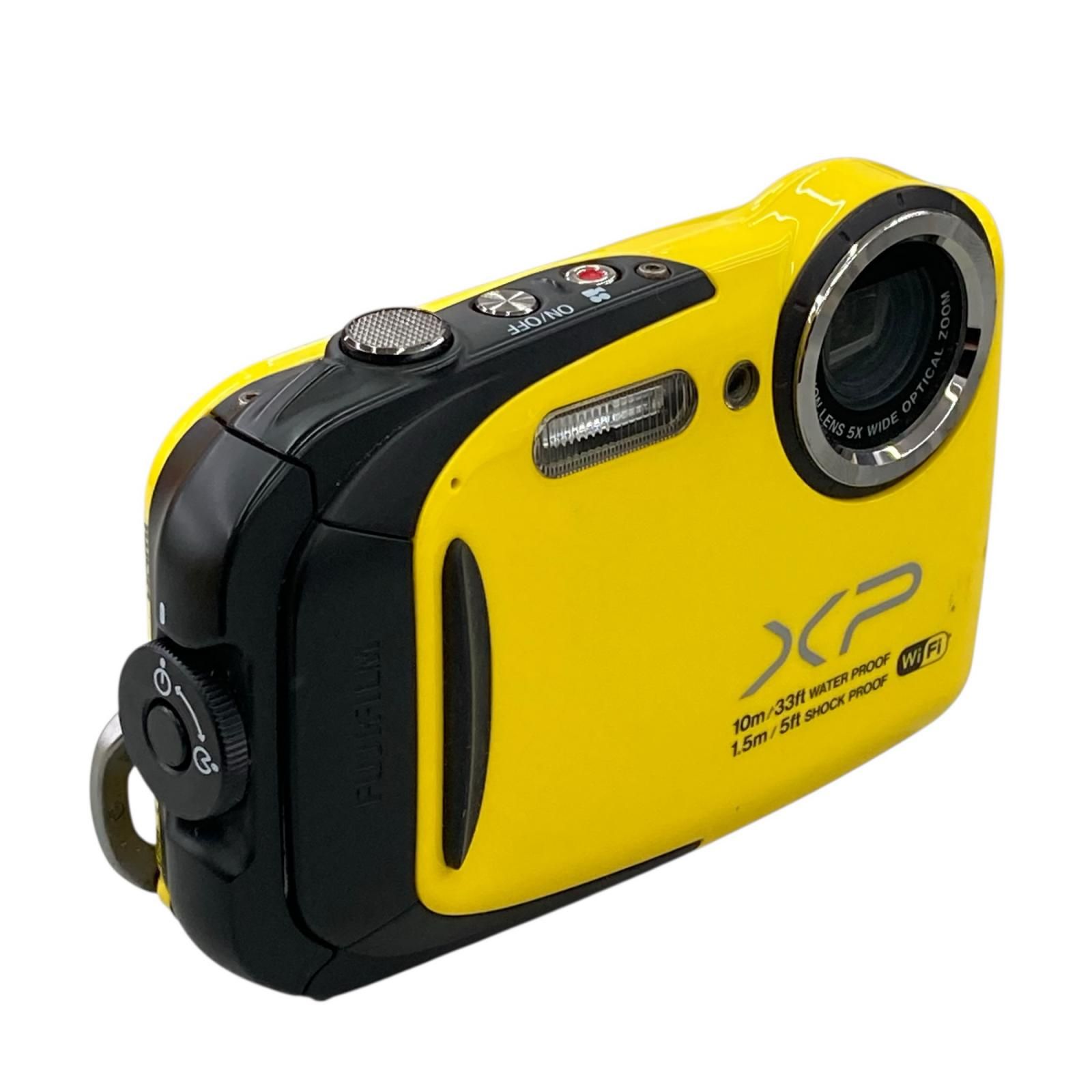 118011 通電確認のみ FUJIFILM フジフィルム 現状品 FinePix 防水 デジタルカメラ XP70 イエロー/ブラック 118011 通電確認のみ FUJIFILM フジフィルム 現状品 FinePix 防水 デジタルカメラ XP70 イエロー/ブラック