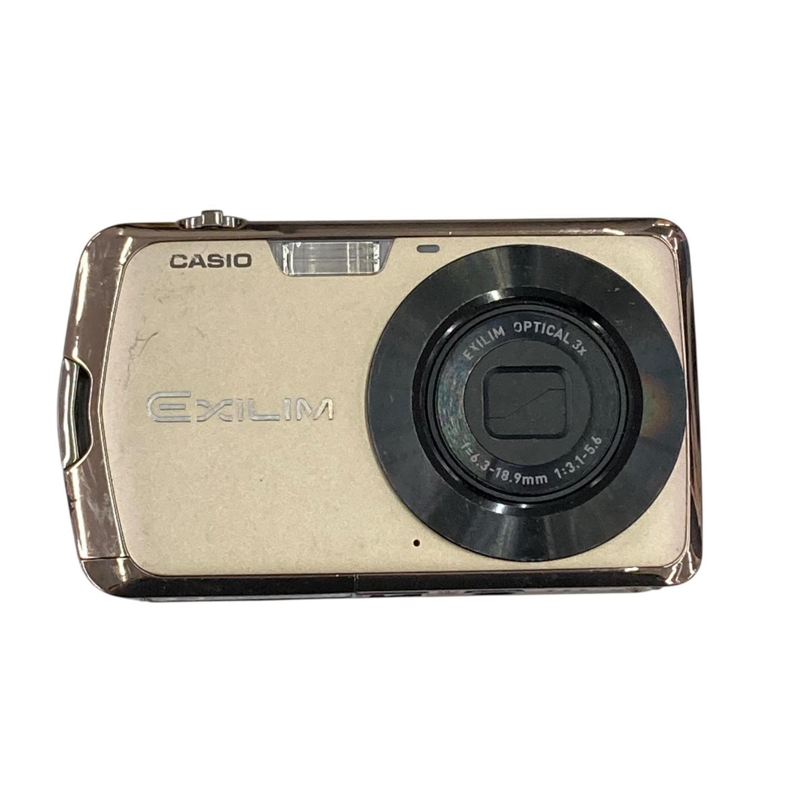 118011 ジャンク品 CASIO カシオ 現状品 EXILIM デジタルカメラ EX-Z300 メタリックブラウン