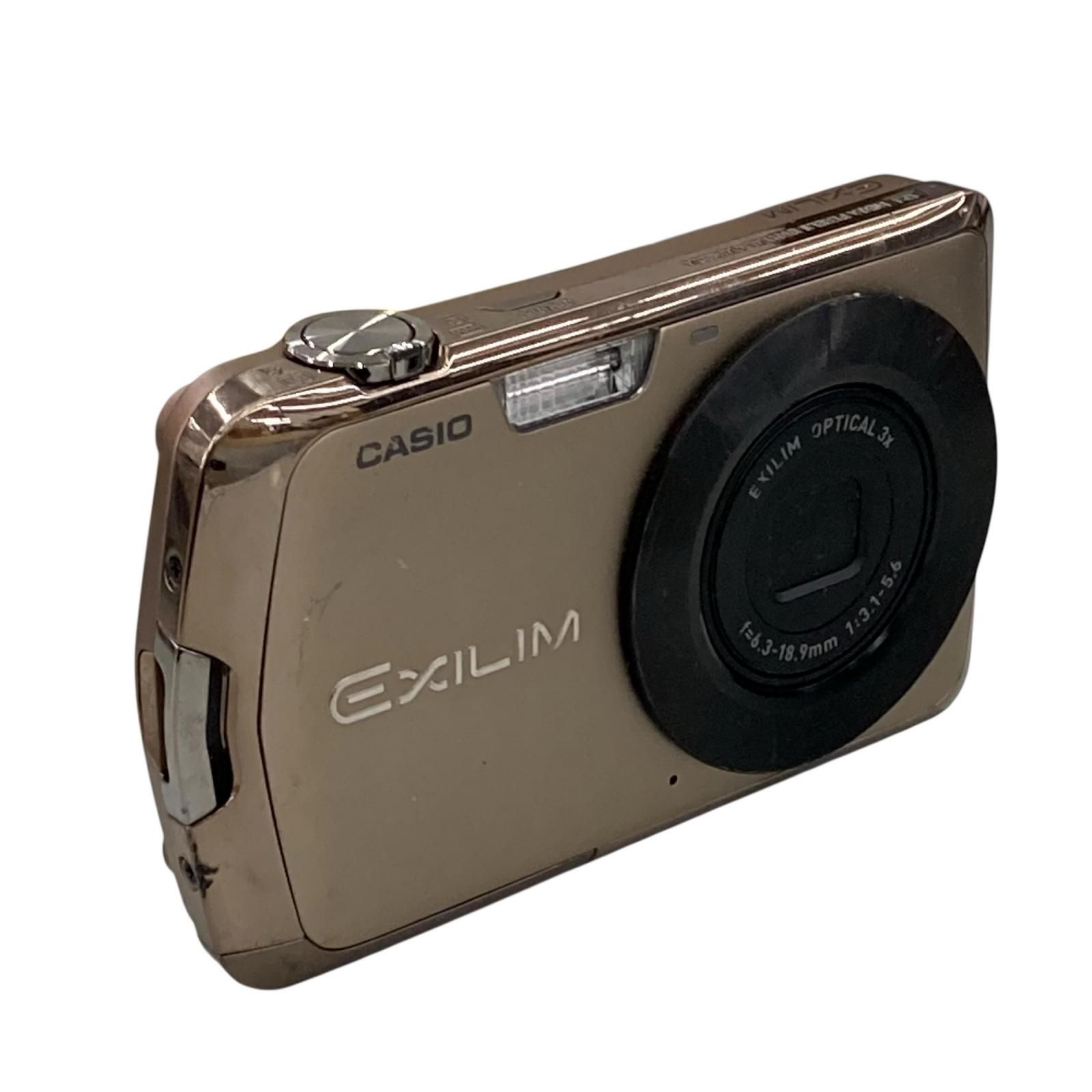 118011 ジャンク品 CASIO カシオ 現状品 EXILIM デジタルカメラ EX-Z300 メタリックブラウン