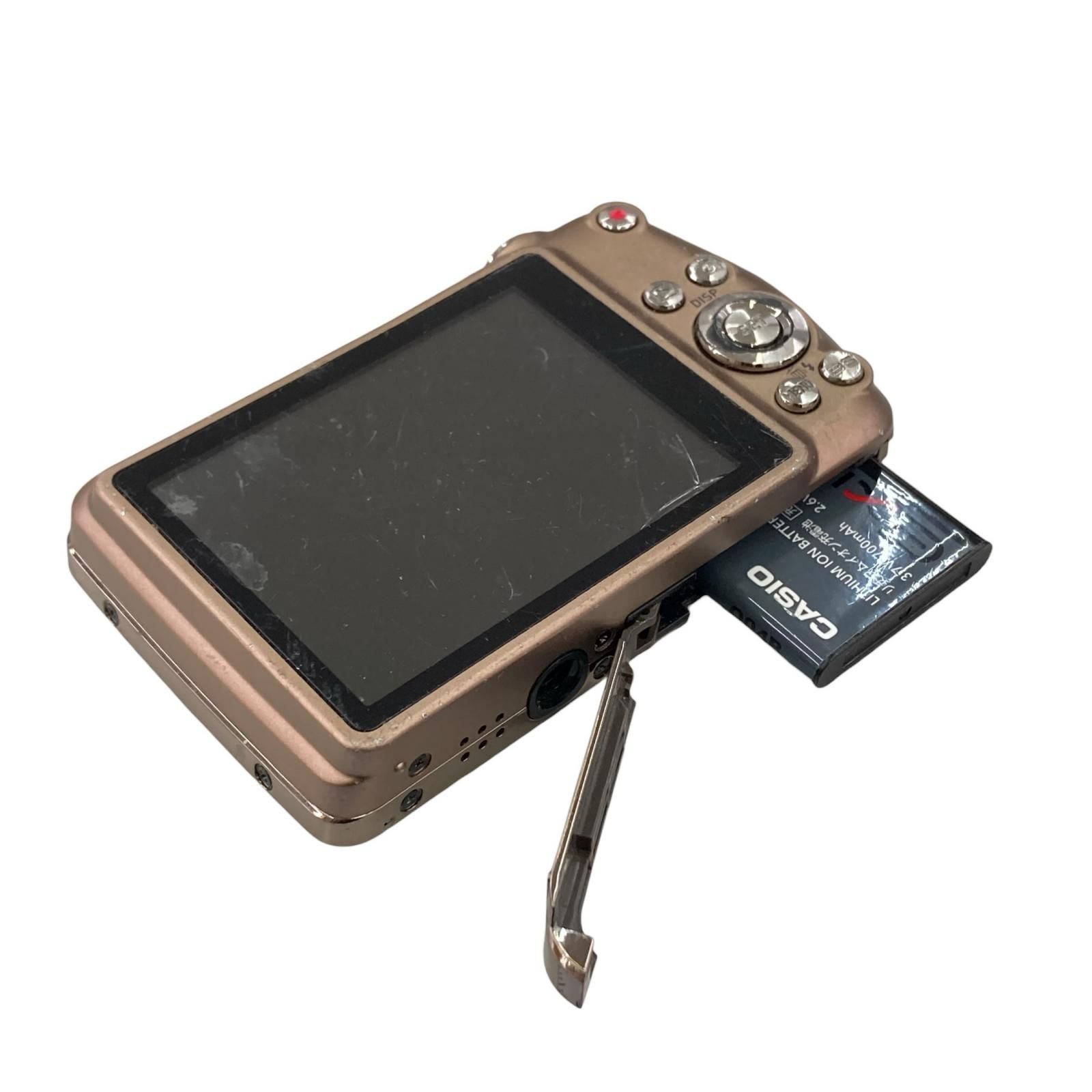 118011 ジャンク品 CASIO カシオ 現状品 EXILIM デジタルカメラ EX-Z300 メタリックブラウン