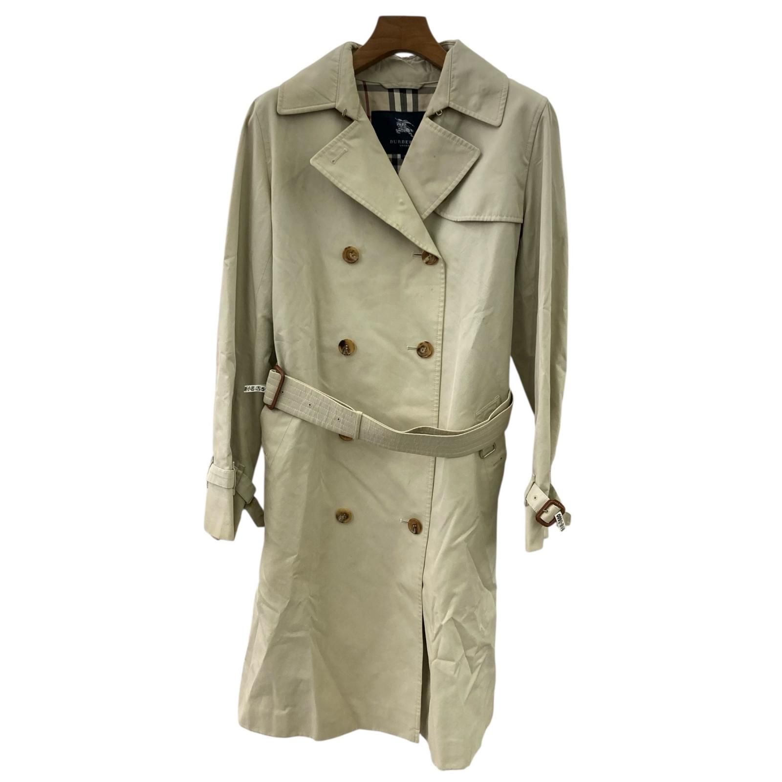 186005 現状品 BURBERRY バーバリー トレンチコート 40 ベージュ系