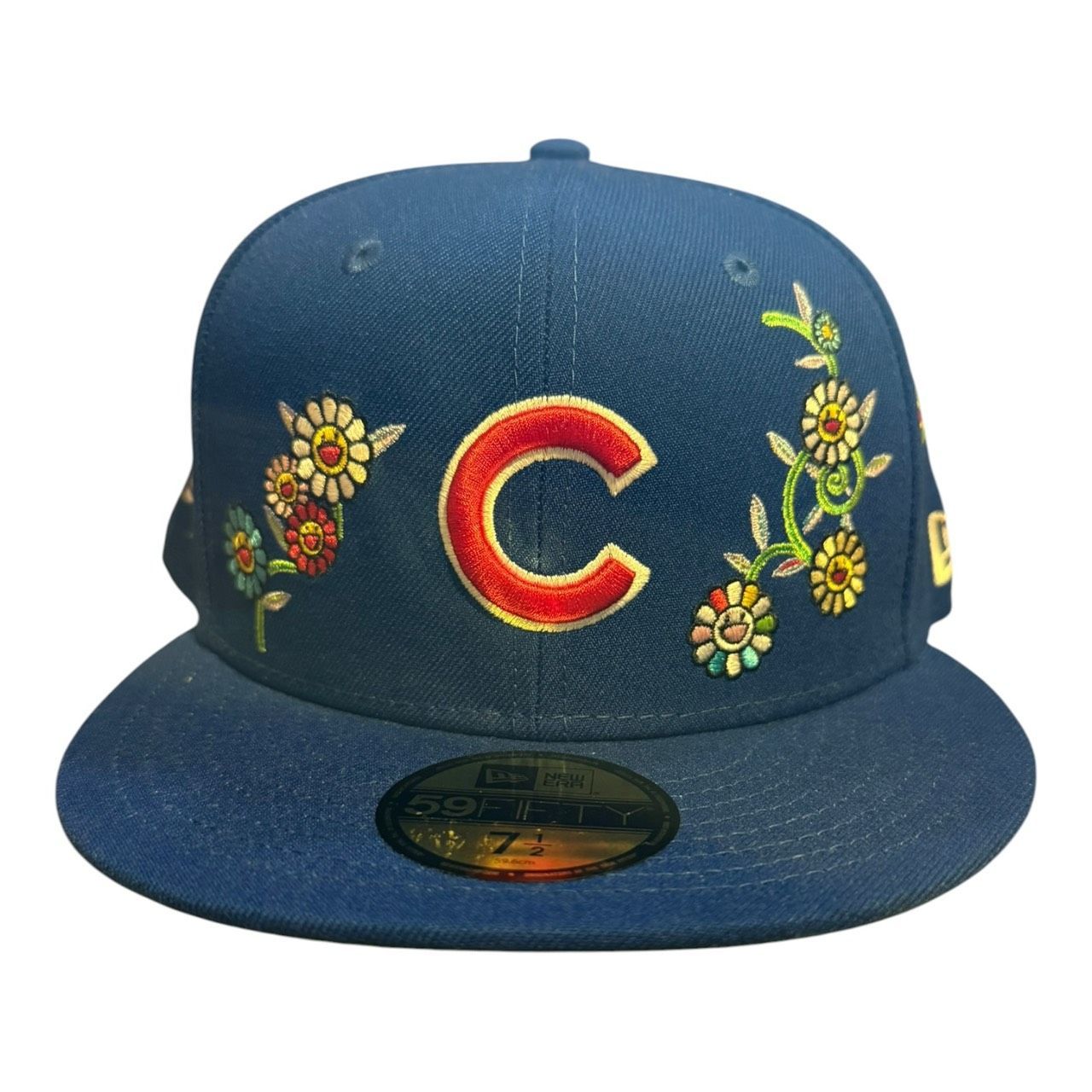 MLB 村上隆 NEWERA カブス 59FIFTY カイカイキキ コラボ 7 1/2 未使用 青