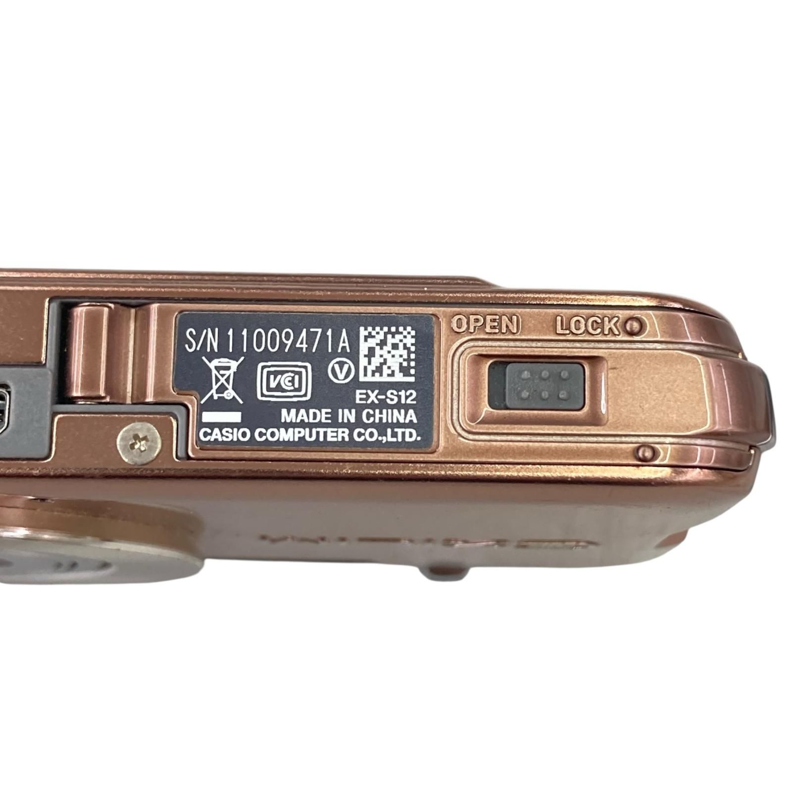 118011 通電確認のみ CASIO カシオ 現状品 EXILIM デジタルカメラ EX
