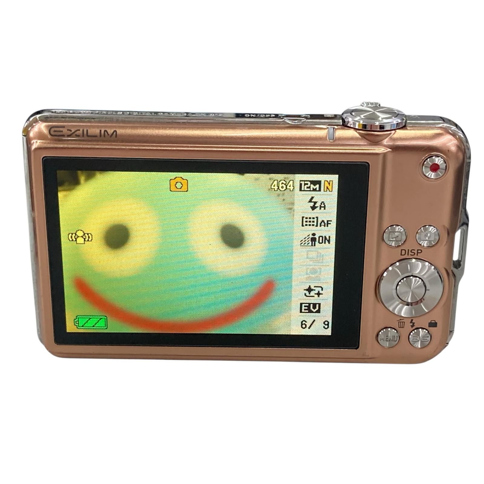 118011 通電確認のみ CASIO カシオ 現状品 EXILIM デジタルカメラ EX-S12 ブラウン系