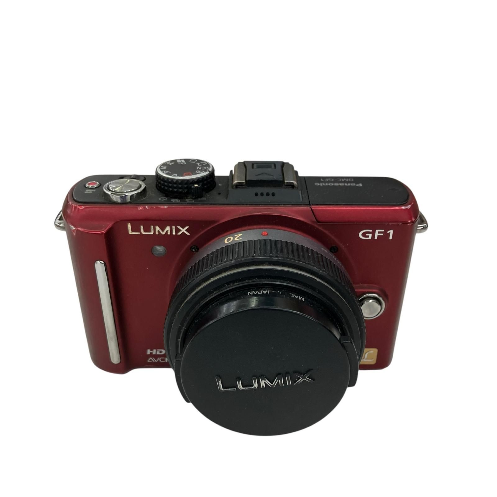 199990 動作未確認 Panasonic パナソニック LUMIX デジカメ DMC-GF1 レッド