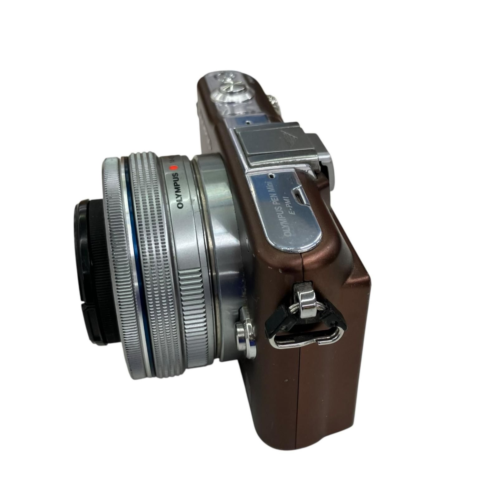 199990 動作未確認 OLYMPUS オリンパス ミラーレス一眼カメラ PEN Mini E-PM1 ブラウン