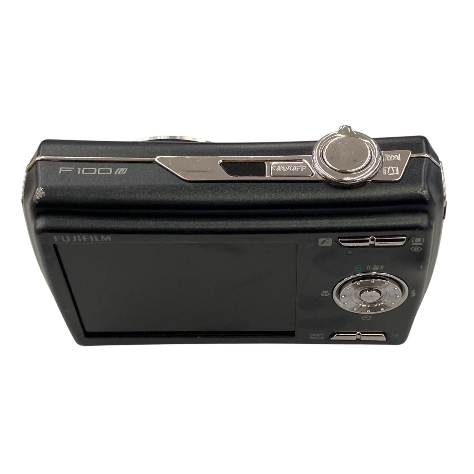 118011 通電確認のみ FUJIFILM フジフィルム 現状品 FINEPIX F100fd ブラック