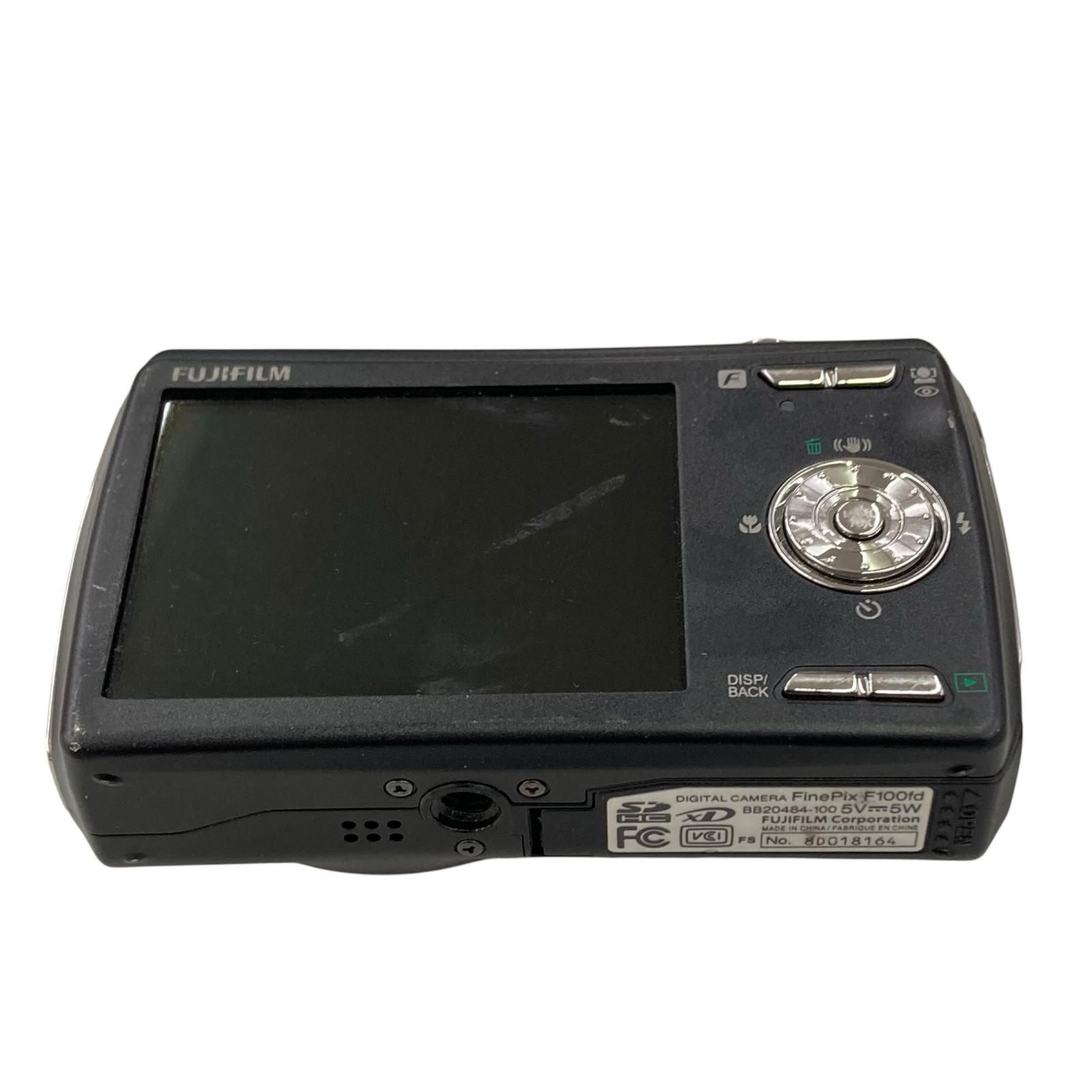 118011 通電確認のみ FUJIFILM フジフィルム 現状品 FINEPIX F100fd ブラック