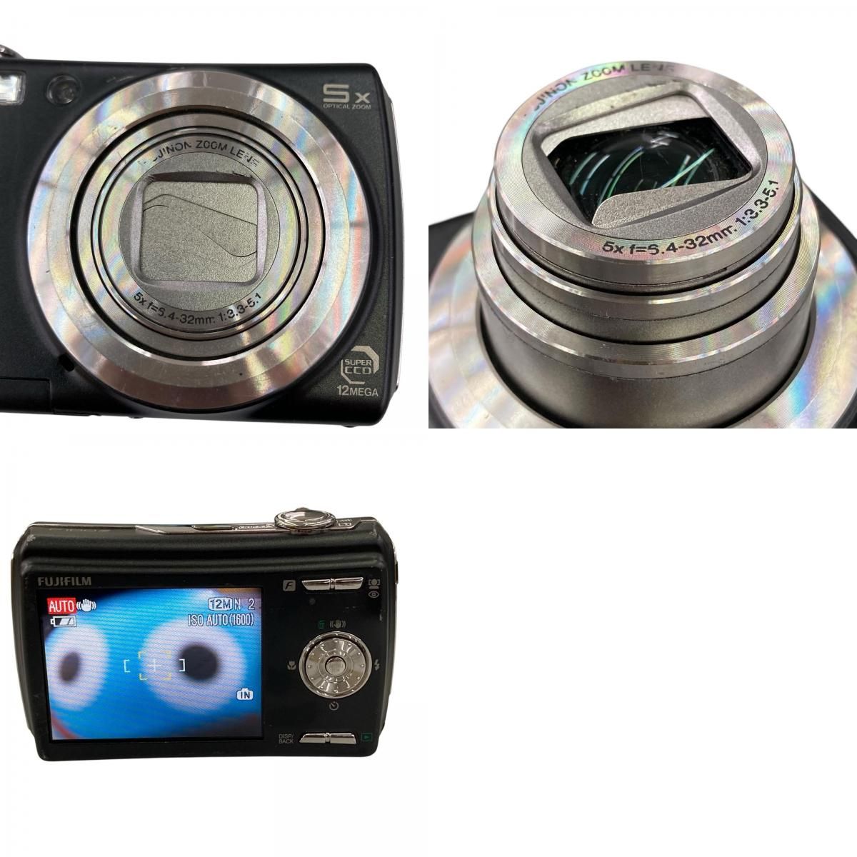 118011 通電確認のみ FUJIFILM フジフィルム 現状品 FINEPIX F100fd ブラック