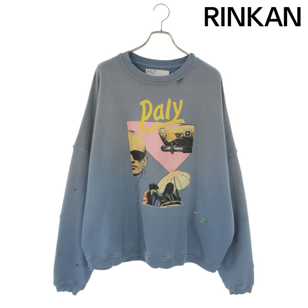 パリーハリウッド 26SS 4U012Q1010BLU グラフィックプリントスウェット メンズ XL/XXL