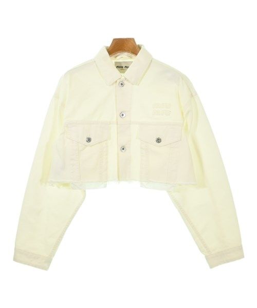 Miu Miu デニムジャケット レディース 【古着】【中古】【送料無料】