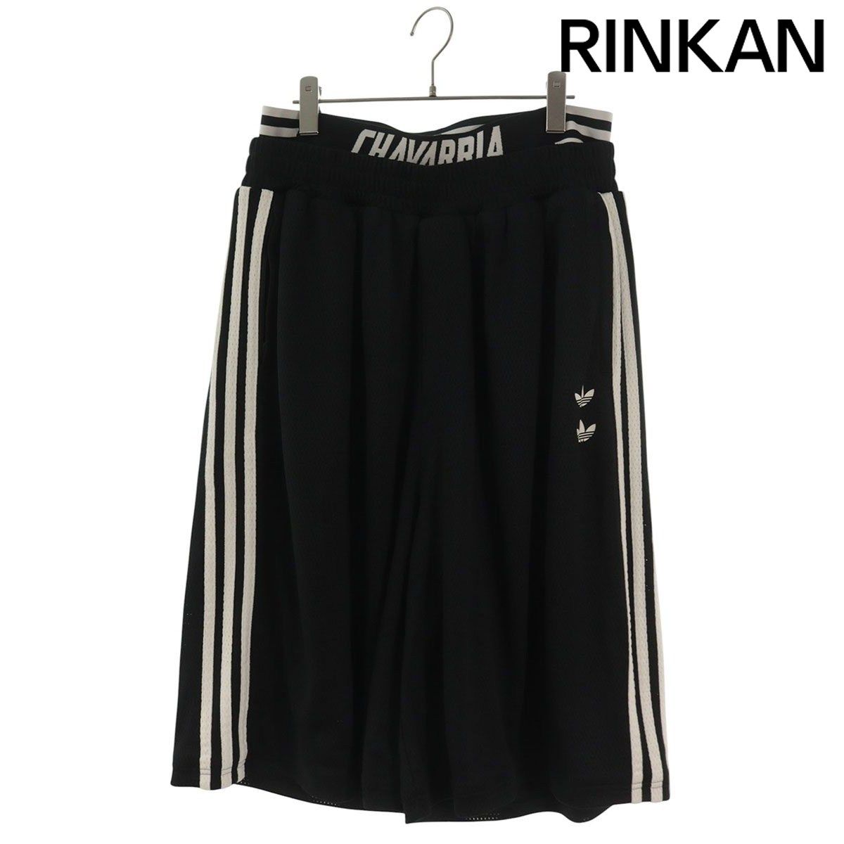 ウィリーチャバリア ×アディダス adidas 26SS KR8682 メッシュワイドハーフパンツ メンズ XL