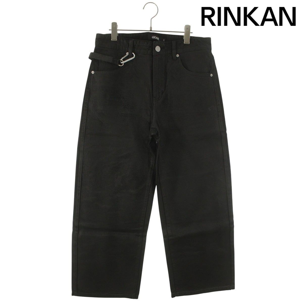 ゴアアーカイブ BAGGY PANTS カラビナ付きワックスコーティングバギーデニムパンツ メンズ M 26,985円