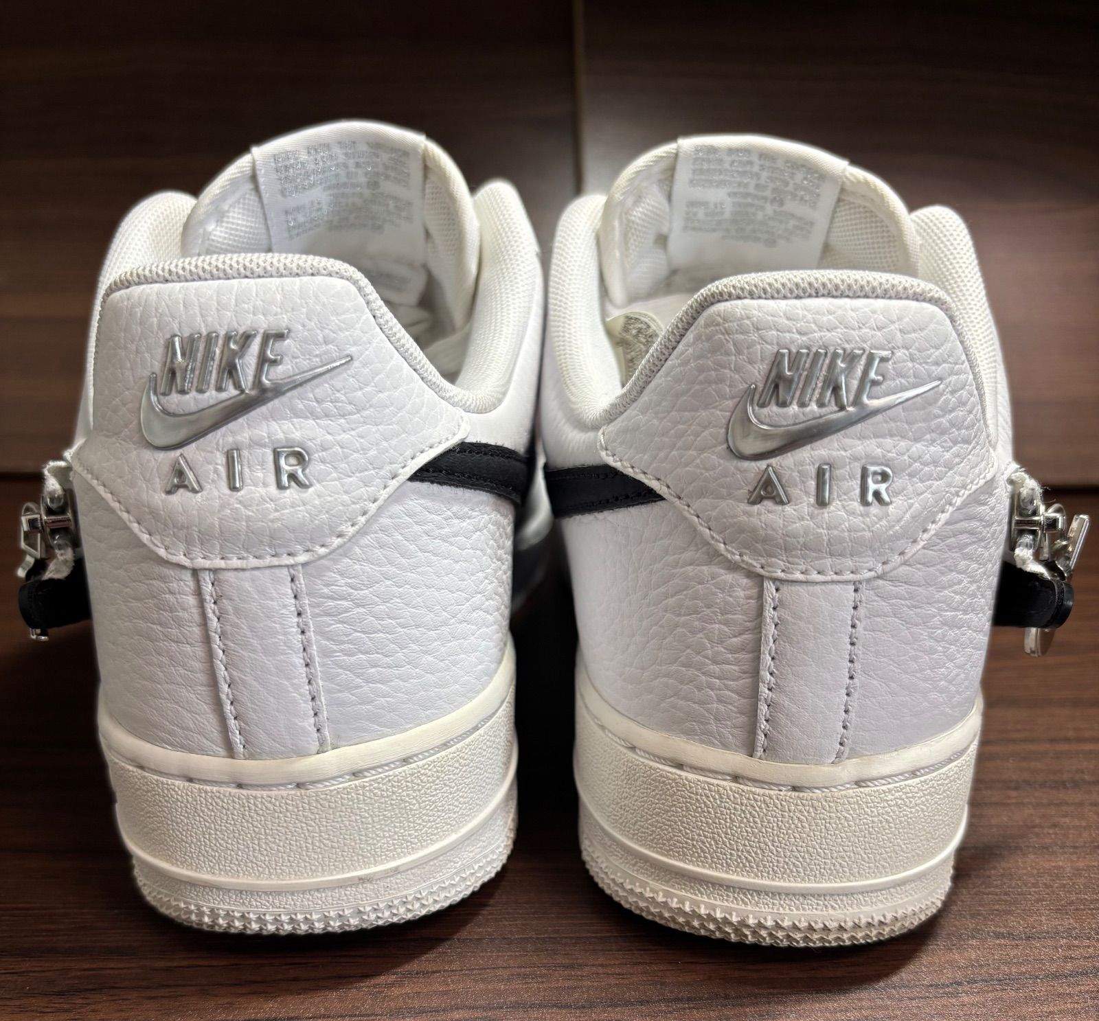 ナイキ エアフォース1 ロー ホワイトジッパー 中古品 size27.5 