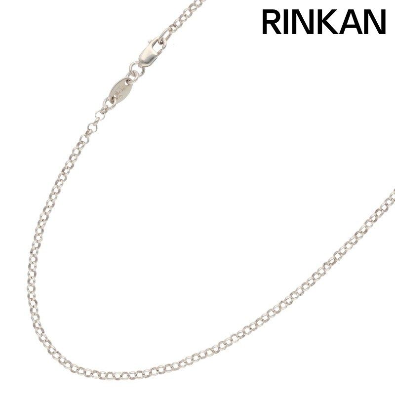 クロムハーツ NECKCHAIN R18/ロールチェーン18inch シルバーネックレス メンズ 18inch