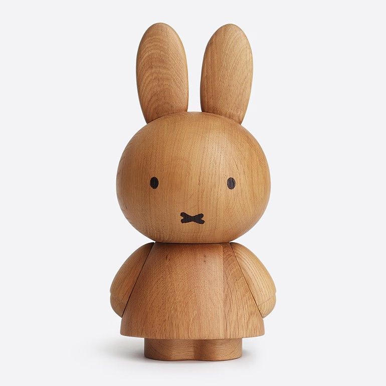 【新品】【1点販売】BOYHOOD[ボーイフッド]Miffy Oak Large[ミッフィー インテリア オブジェ 人形 おもちゃ 木製 北欧雑貨 デンマーク 贈り物 プレゼント ギフト]