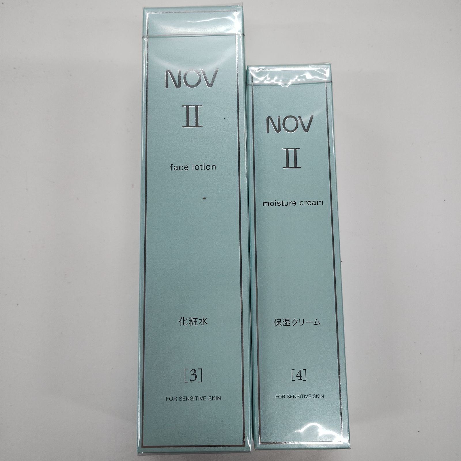 ノブ　NOV II フェイスローション モイスチュアクリーム セット ノブ(II)フェイスローション、モイスチュアクリーム D3873 NOV II ノブ