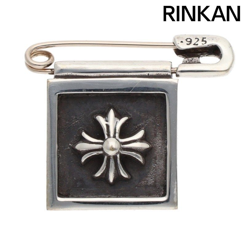 クロムハーツ FRAMED SAFETY PIN シルバーピン メンズ