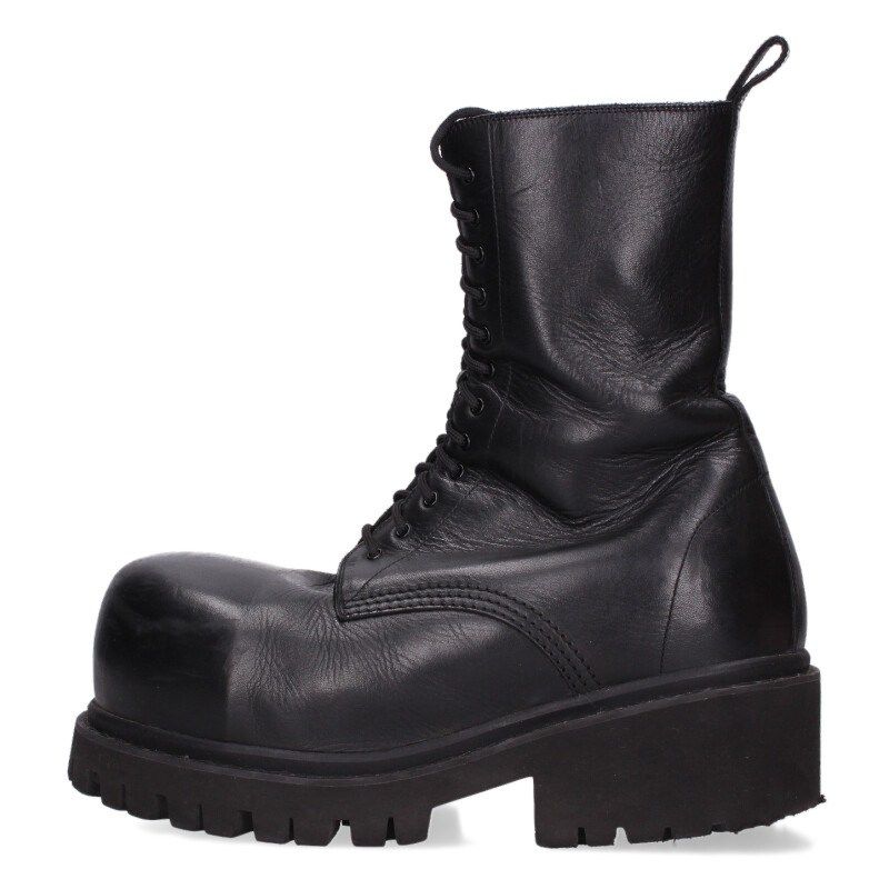 バレンシアガ STOMPER BOOTIE 805881 ストンパーサイドジップブーツ メンズ 44
