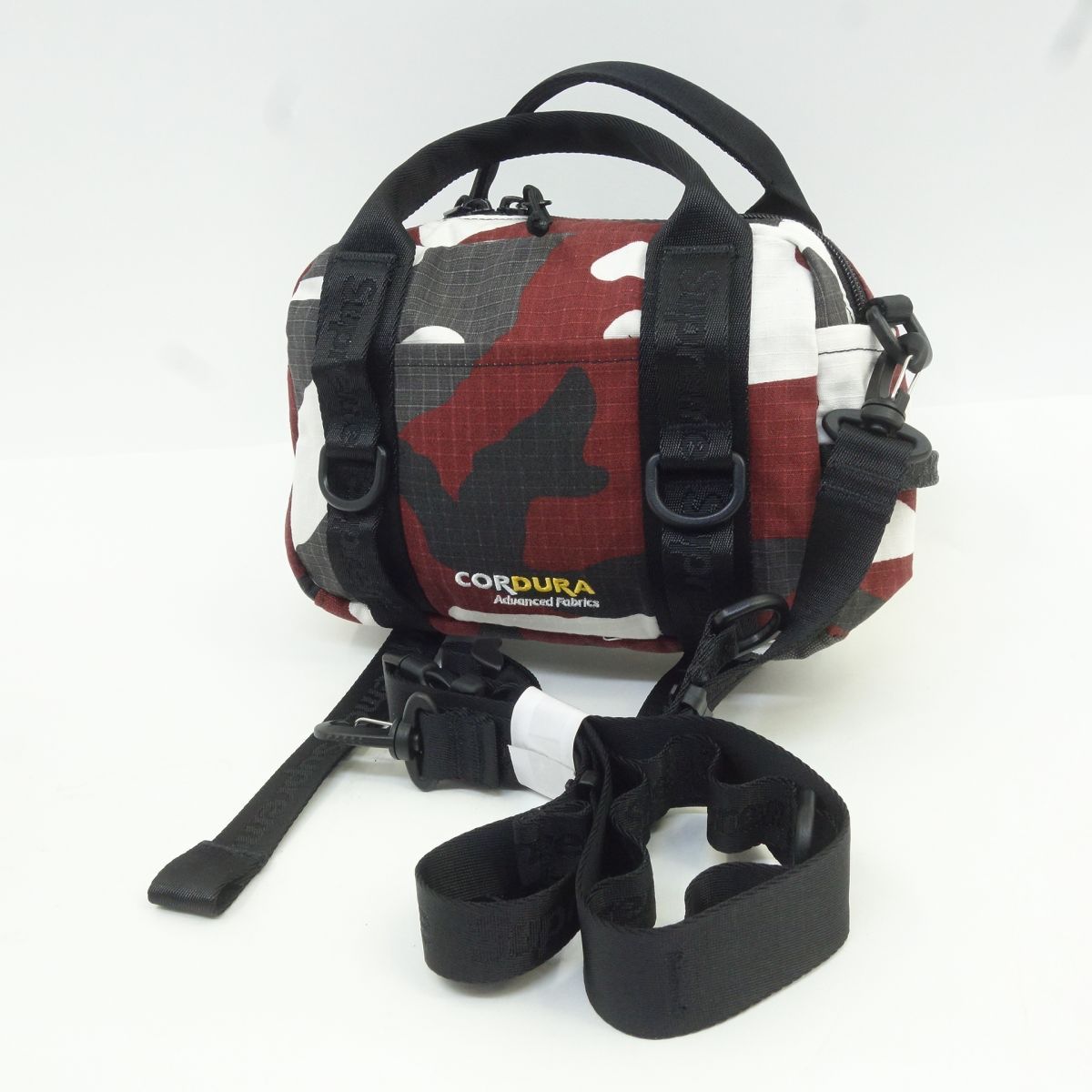 未使用】Supreme Mini Duffle Bag Red Camo シュプリーム ミニダッフル