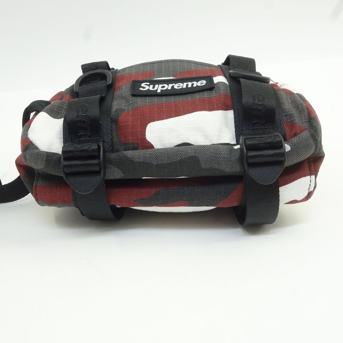 未使用】Supreme Mini Duffle Bag Red Camo シュプリーム ミニダッフル