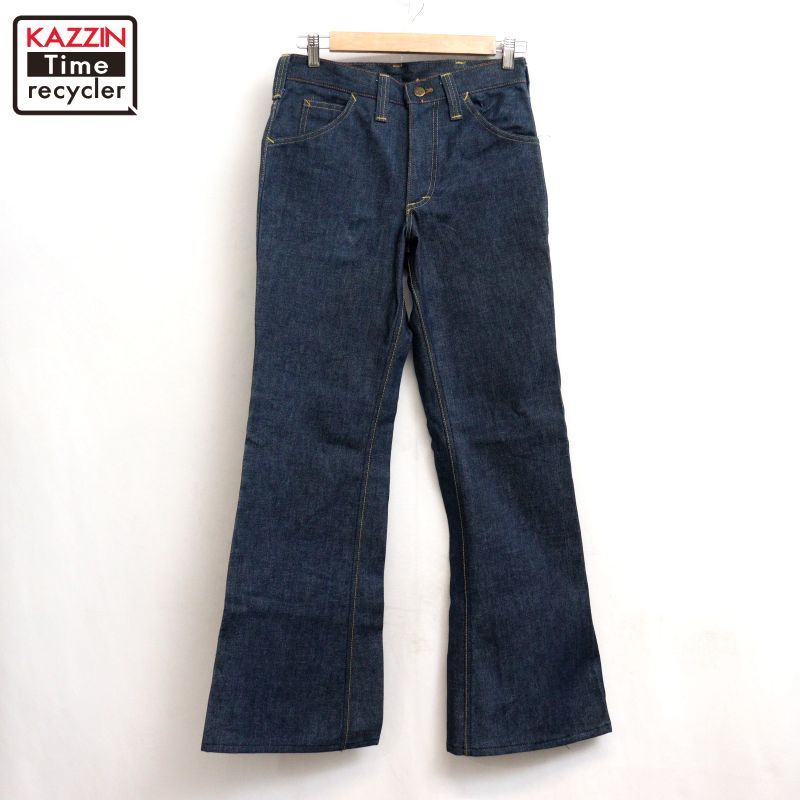 DEADSTOCK 60s USA製 vintage Lee フレア デニムパンツ メンズ 表記Mサイズ