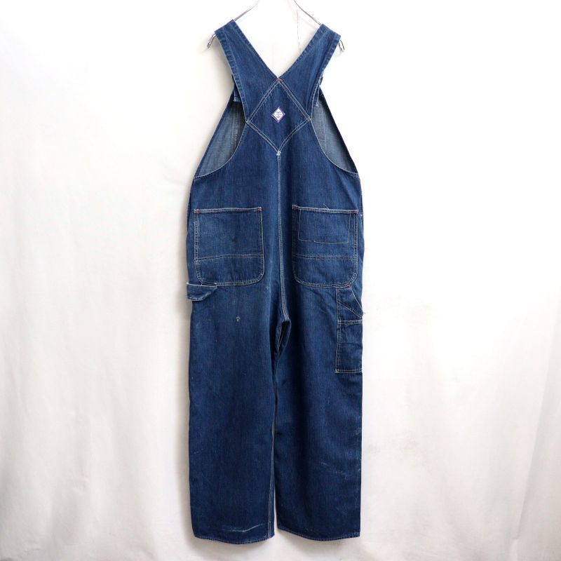40s vintage PAYDAY デニム オーバーオール メンズ XLサイズ相当