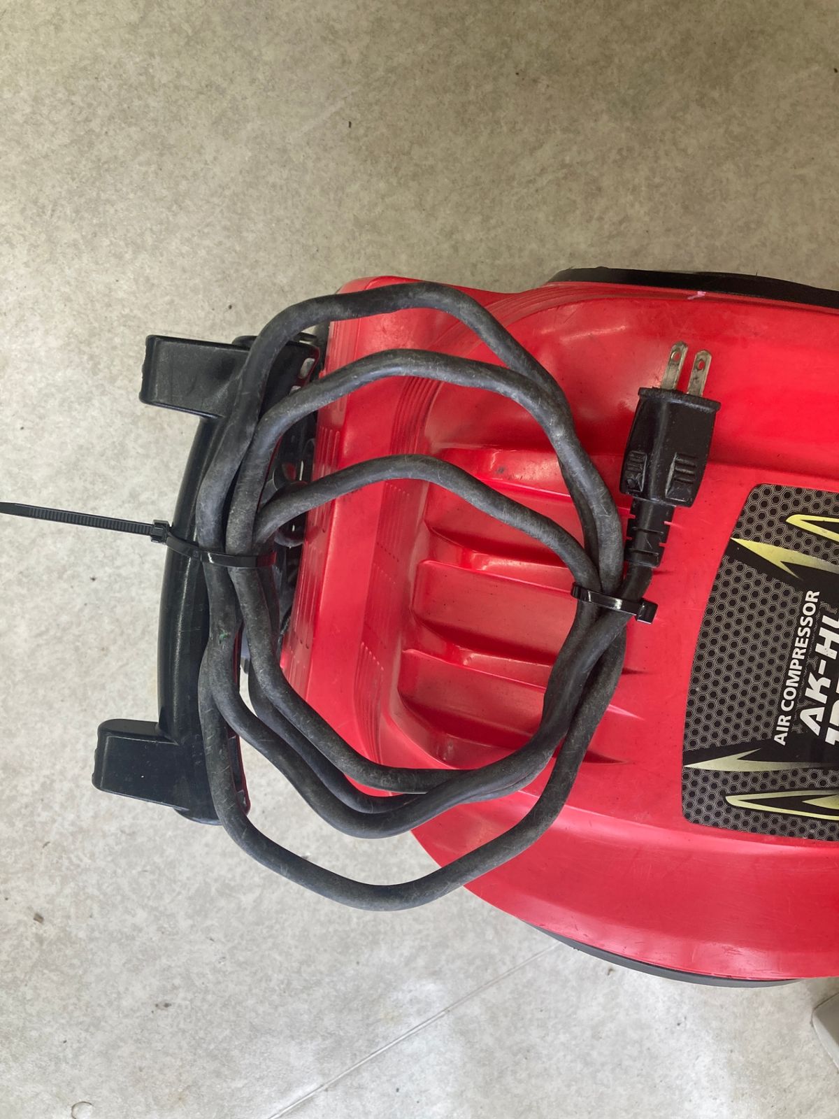 【中古品】【0921】★マックス(MAX) 45気圧エアコンプレッサ【高圧・常圧エア取出口計4箇所】 AK-HL1250E　ITTN2ICQUFYW