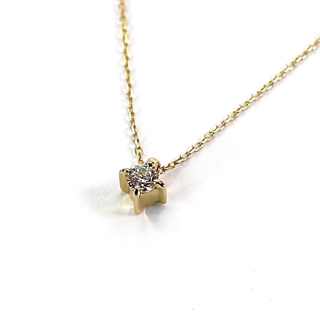 ネックレス　ete／エテ　K18　ダイヤモンド　22052600701G