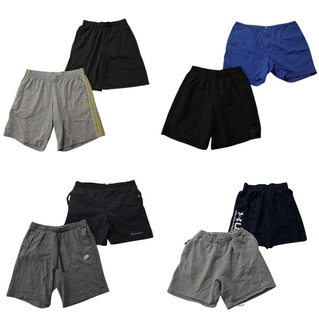 古着卸 まとめ売り ブランド ショートパンツ 8枚セット ( メンズ M ) ノーティカ 小文字タグ チャンピオン ナイキ 中古 古着 NF1370