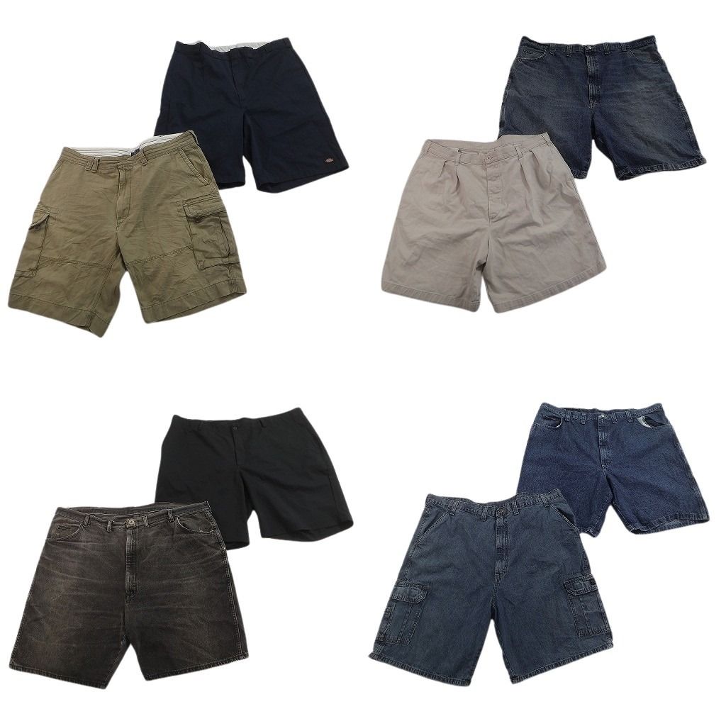 古着卸 まとめ売り ブランド ショートパンツ 8枚セット ( メンズ 48/46/44/42 ) ディッキーズ J.CREW ラルフローレン 中古 古着 NF1401 10,934円