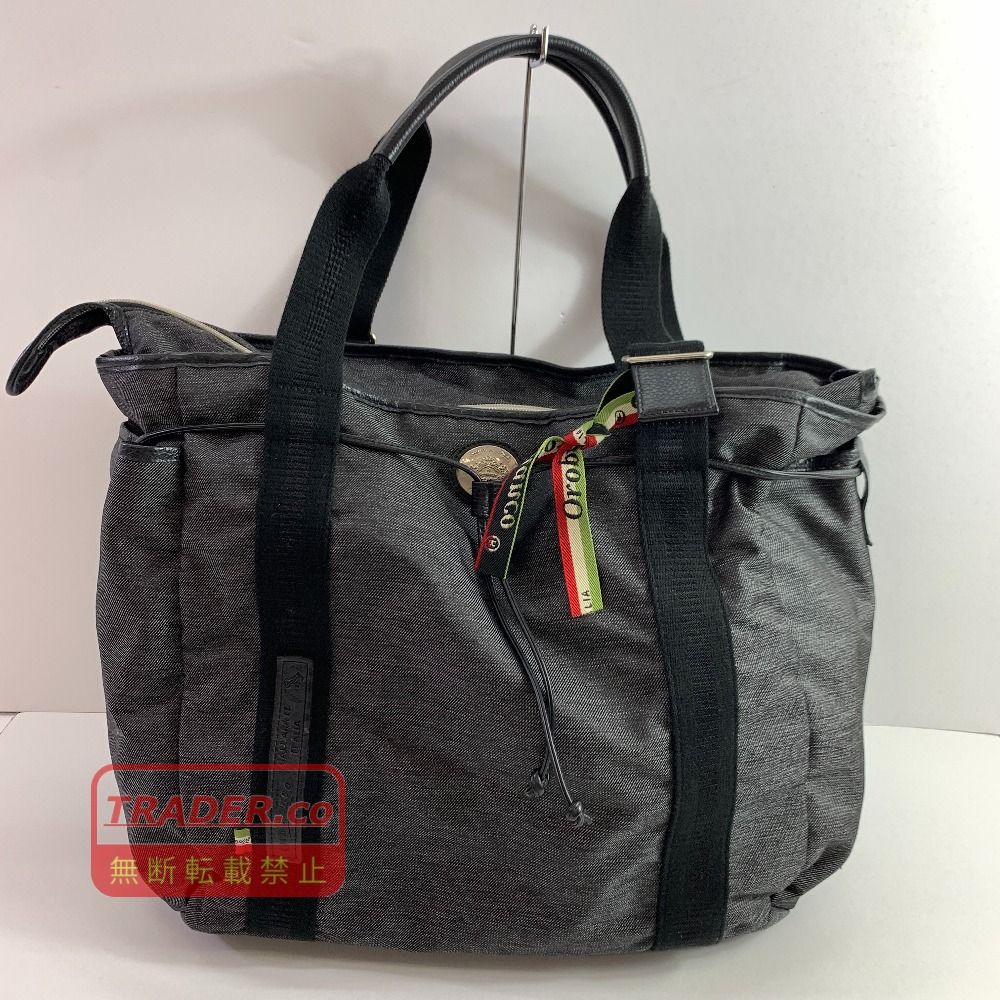 04w7149▽※【中古】Orobianco オロビアンコ ARINNA-C 01 JEANS トートバッグ 92231【八王子店】