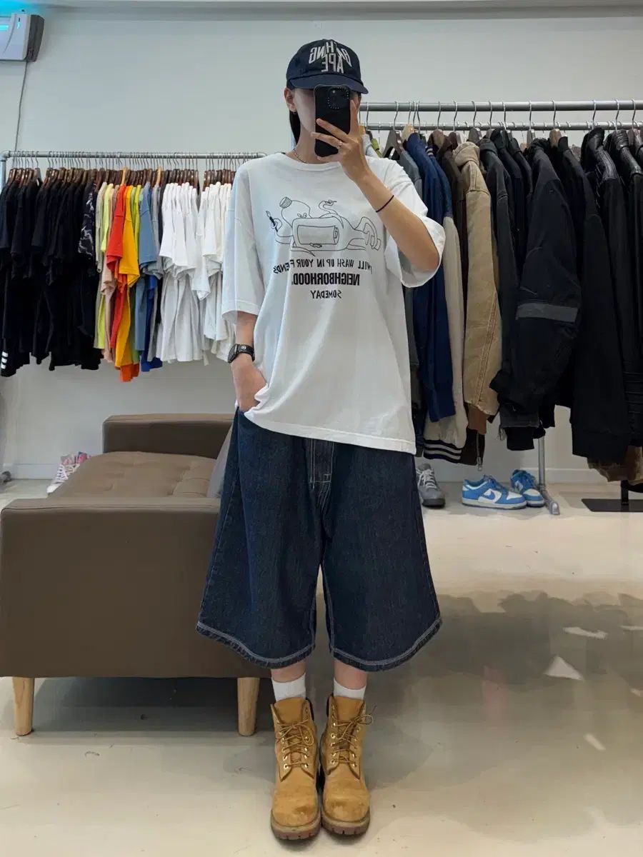 ネイバーフッド グラフィック 半袖 Tシャツ