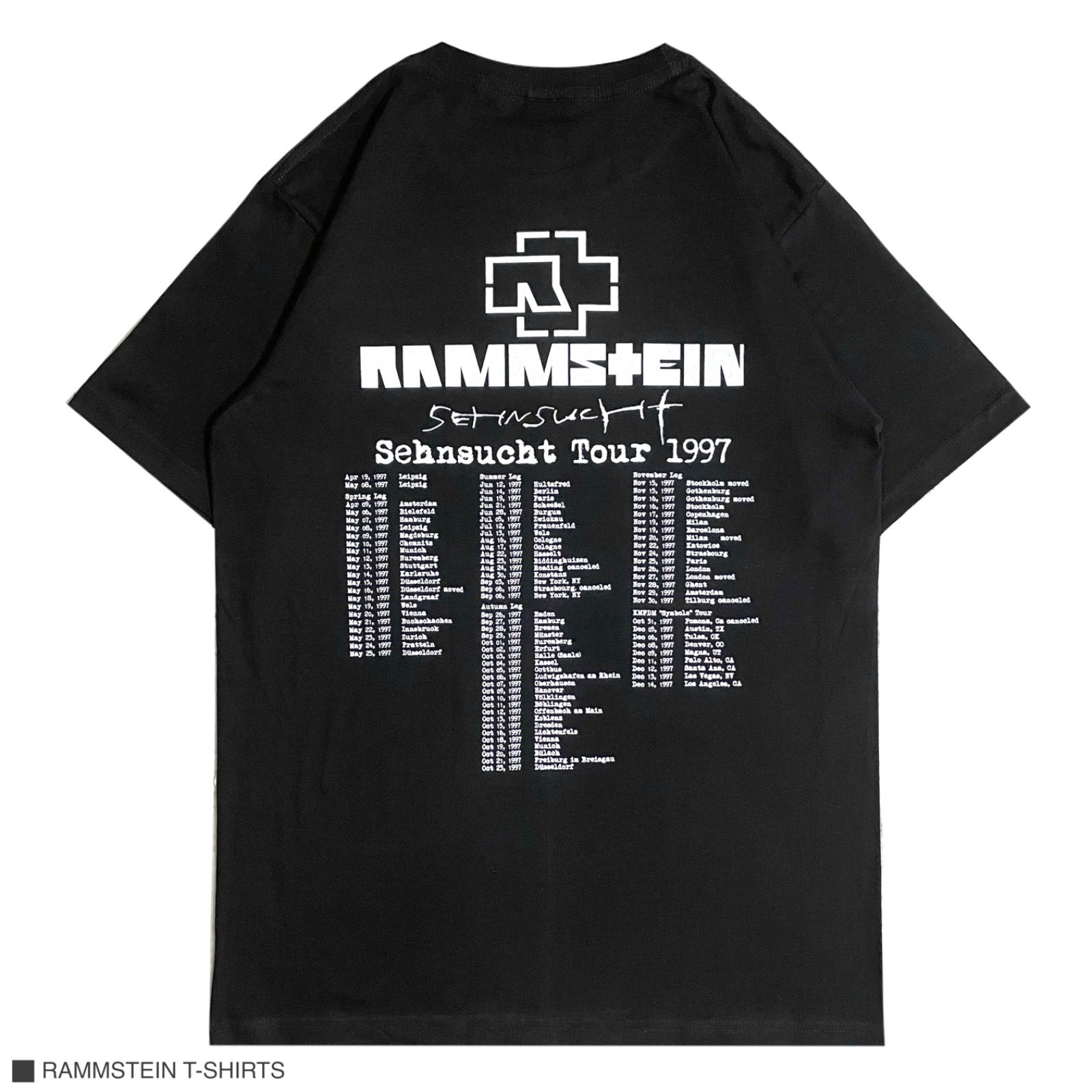 RAMMSTEIN ラムシュタイン 半袖 Tシャツ バンドTシャツ - メルカリ