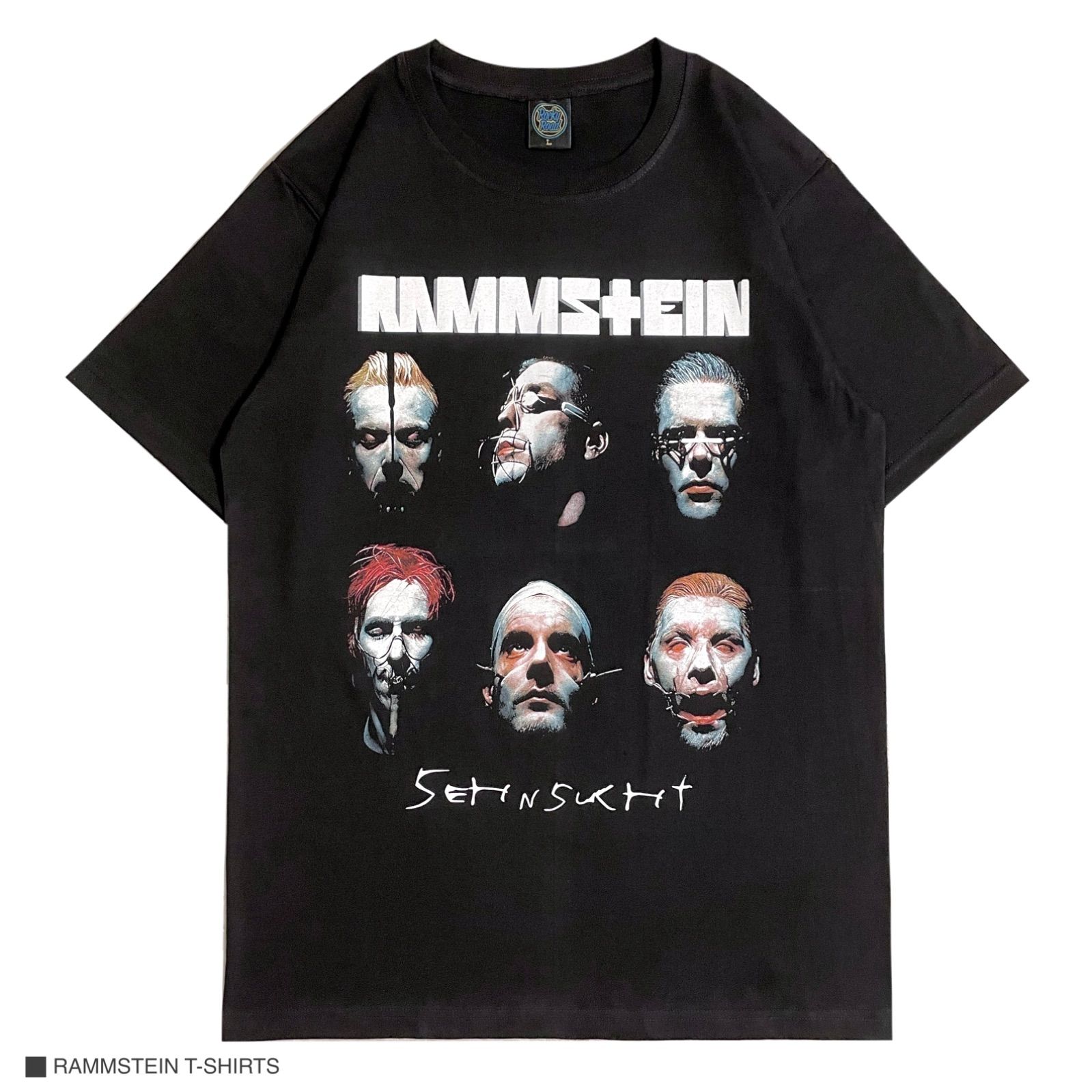 RAMMSTEIN ラムシュタイン 半袖 Tシャツ バンドTシャツ - メルカリ