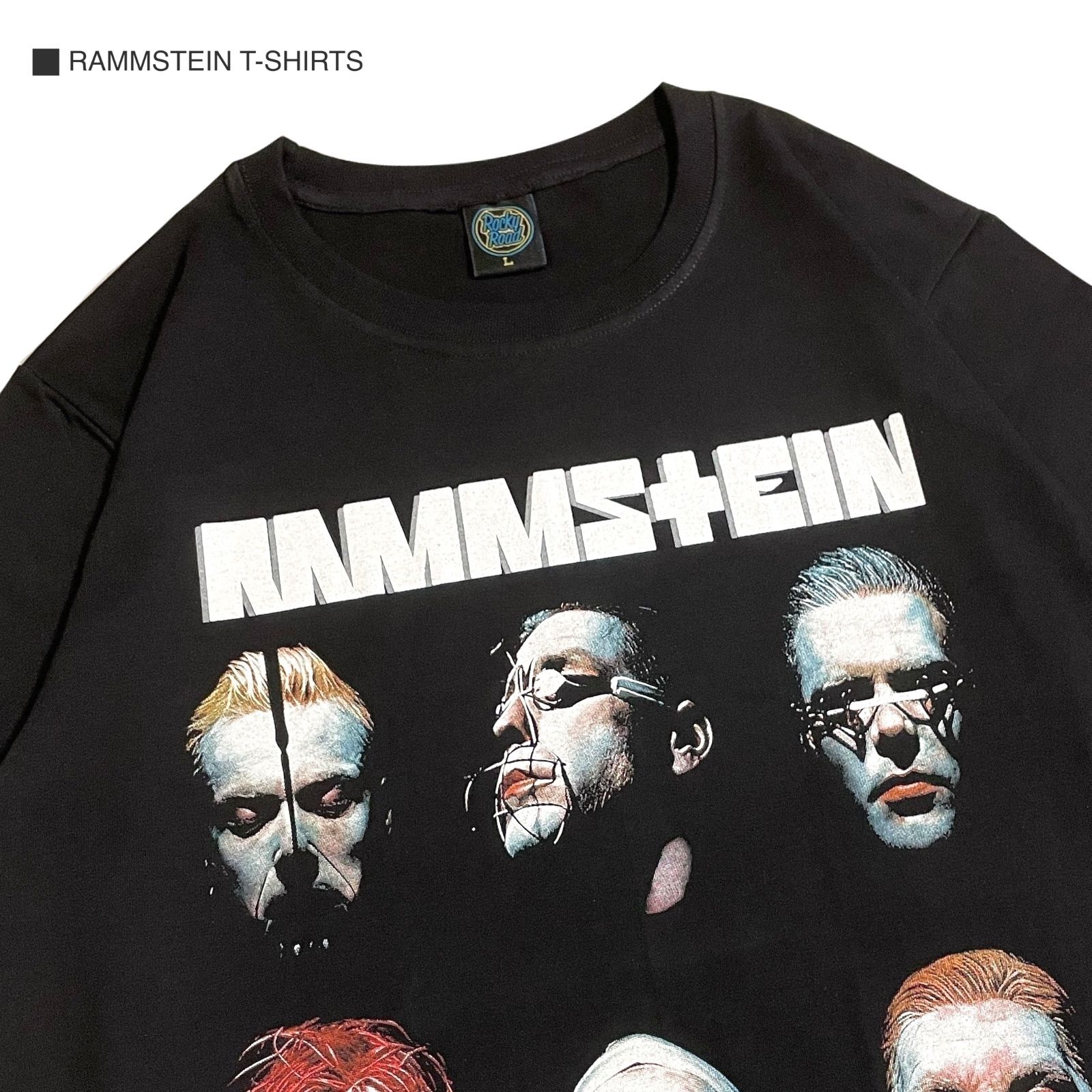 RAMMSTEIN ラムシュタイン 半袖 Tシャツ バンドTシャツ - メルカリ