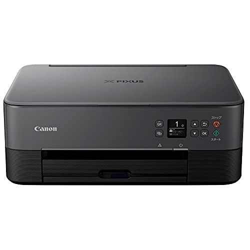 キヤノン Canon プリンター A4インクジェット複合機 PIXUS TS5430 ブラック 2021年モデル テレワーク向け 4色・一体型・対応インクBC-360/361シリーズJu
