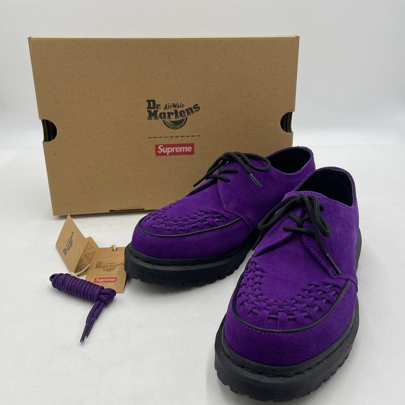 【中古品】 SUPREME シュプリーム × DR.MARTENS ドクターマーチン 別注 コラボ 23FW RAMSEY CREEPER 