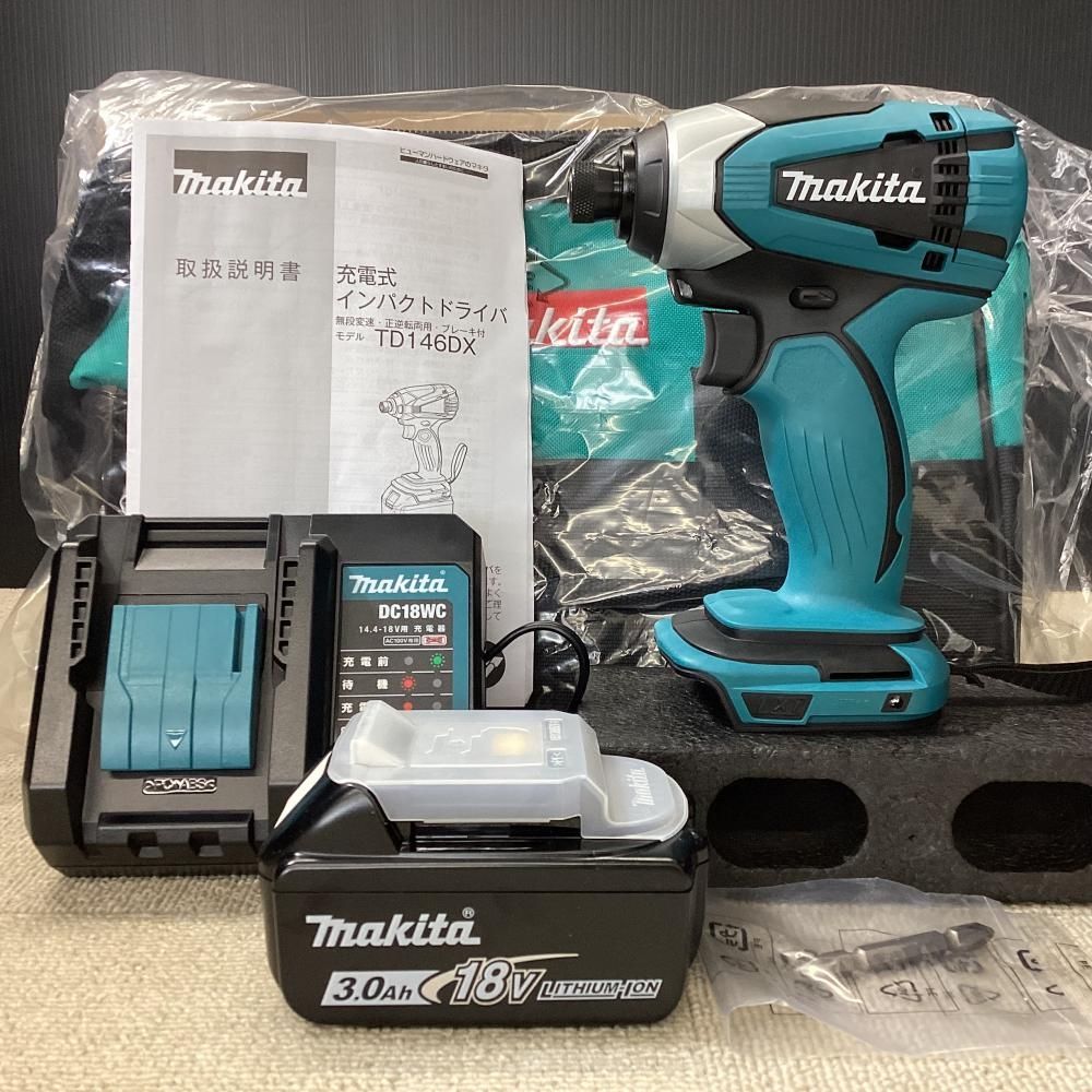 【未使用・展示品】makita/マキタ TD146DWF 18V充電式インパクトドライバ【203】