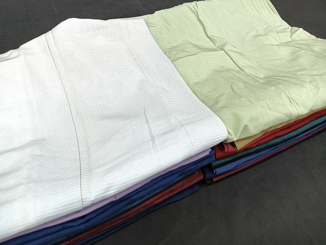 平和屋着物■夏物 色無地 絽 紗 まとめて20点 鳥 花柄 縦絽 紋紗 着用可能多数 全て正絹 mmm1229