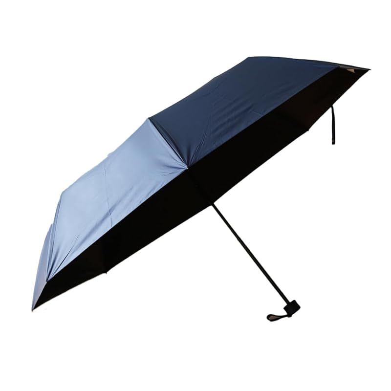 小宮商店 70cm 特大 完全遮光 超軽量カーボン 折りたたみ傘 大きい 直径123cm 晴雨兼用傘 軽い 330g 丈夫 コンパクト 携帯 開きやすい 雨傘 メンズ 折り畳み傘 大きめ 超軽量カーボンラクラク開閉兼用70 (ネイビー)
