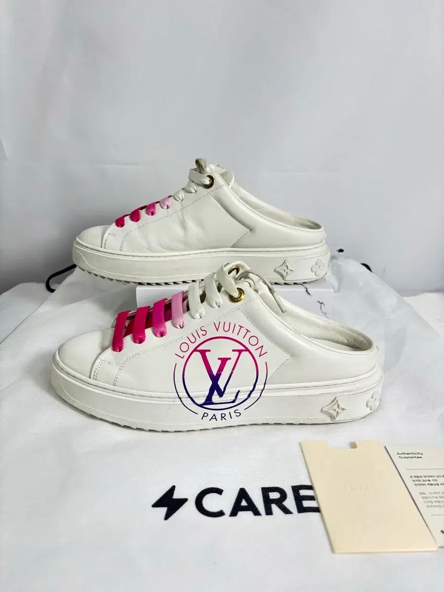 (正規品) Louis Vuitton ルイヴィトン タイムアウト オープンバッグ ミュール スニーカー 38