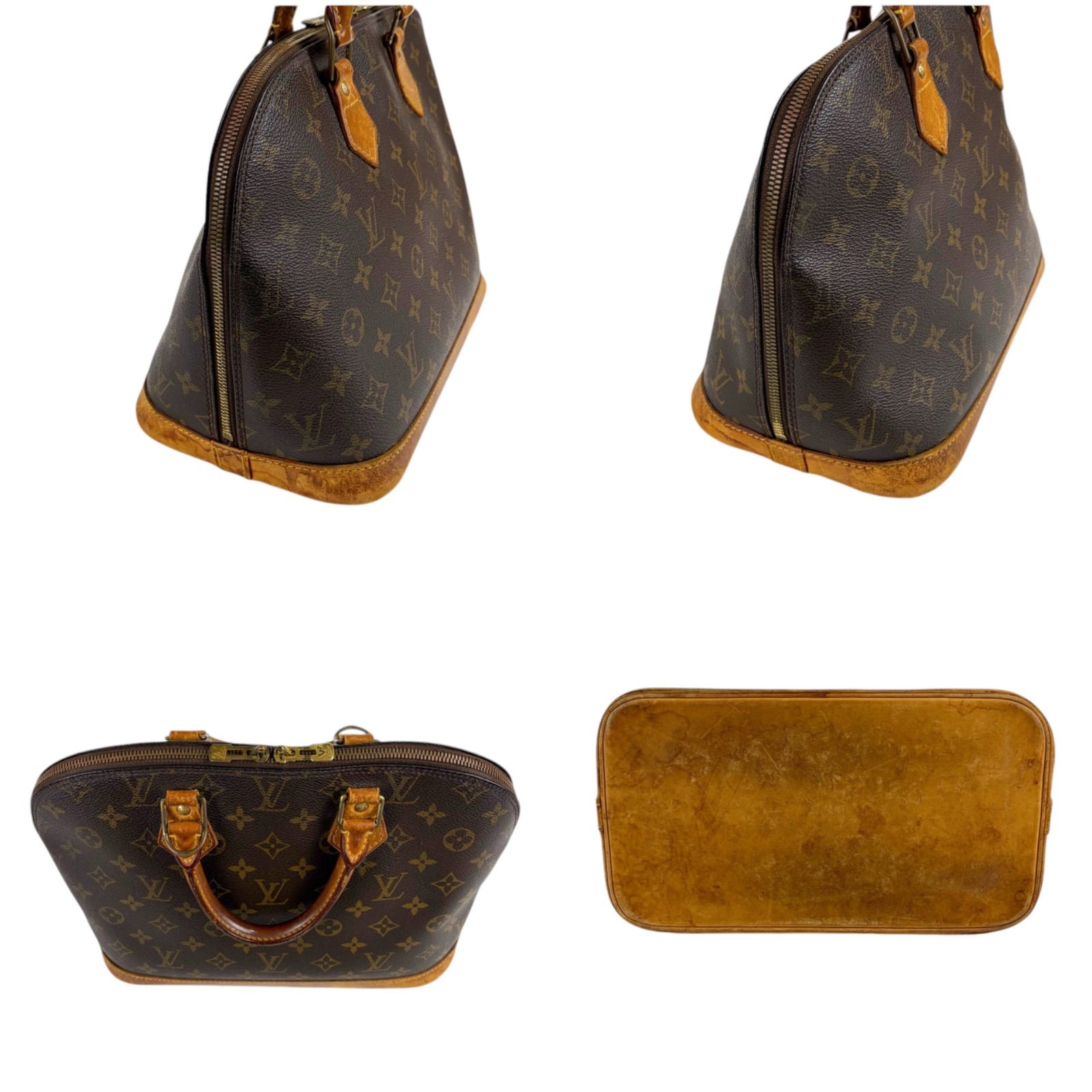 ルイヴィトン LOUIS VUITTON ハンドバッグ アルマ PM ドーム型 