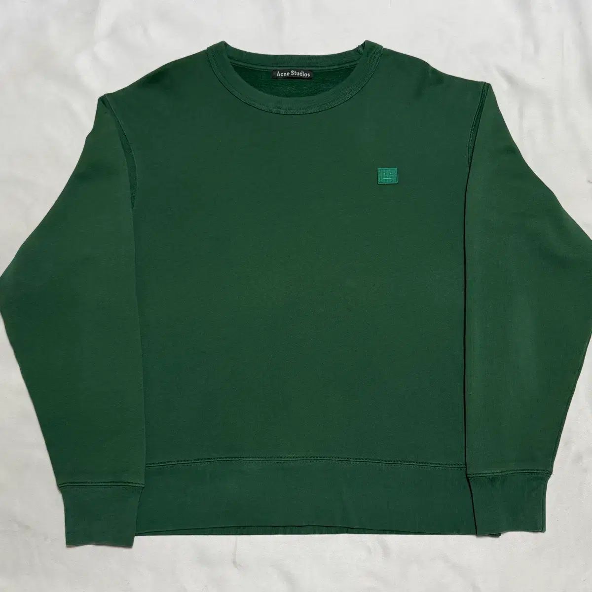 Acne Studios アクネストゥディオズ FACE フェイス イモジ グリーン スウェット L