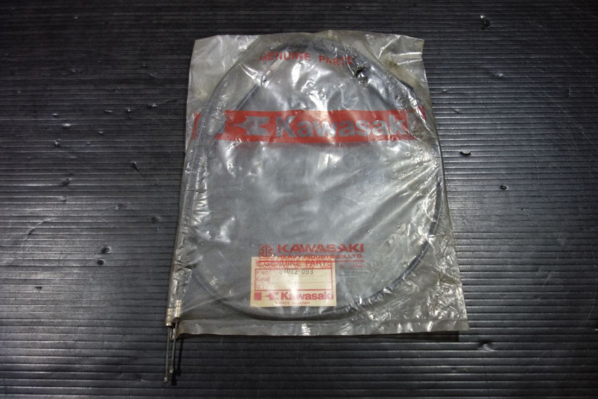 アクセル スロットル ワイヤー ケーブル 54012-093 カワサキ 純正 W3 W650RS B級品 訳あり 新品 未使用 #R20260520