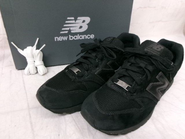【中古】箱有 new balance ﾆｭｰﾊﾞﾗﾝｽ ｽﾆｰｶｰ ｽｳｪｰﾄﾞ CM996CS2 ﾌﾞﾗｯｸ 26.5cm 991922338