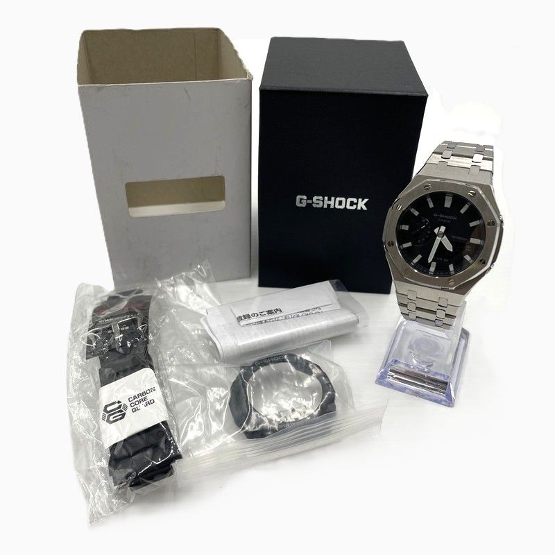 【中古品】 CASIO カシオ G-SHOCK CUSTOM GA-2100-1RJF ジーショック カスタム 腕時計 時計 【196-260609-yo-04-tei】