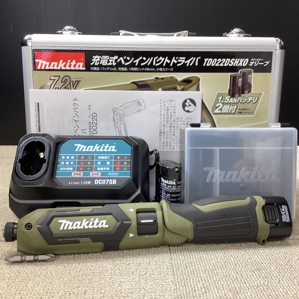 【未使用・展示品】makita/マキタ TD022DSHX 7.2V充電式ペンインパクトドライバ【203】