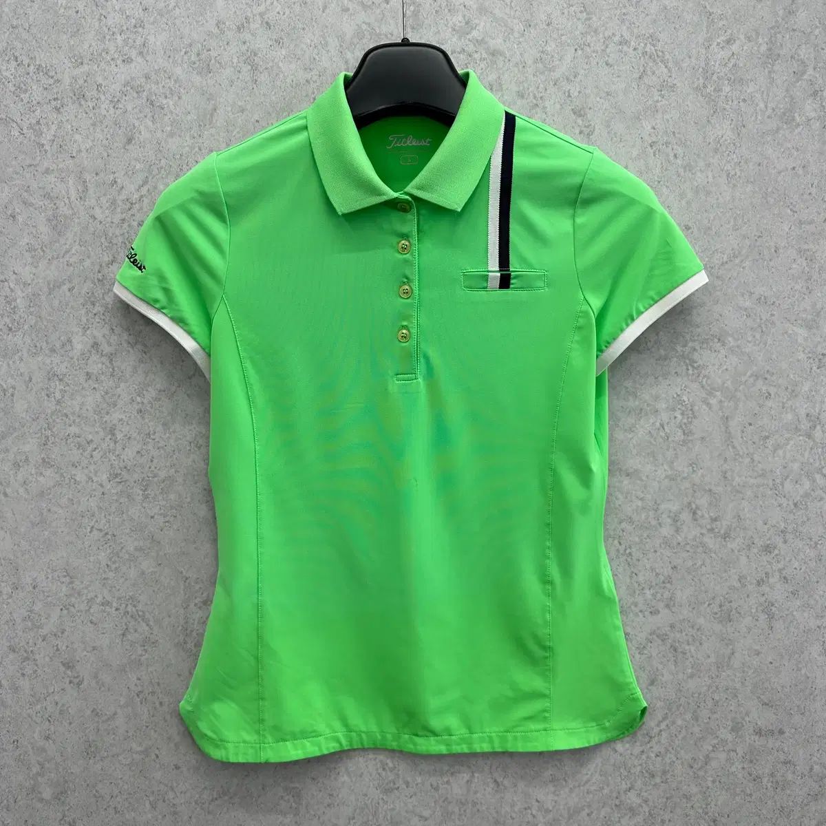 90 タイトリスト ゴルフ レディース 機能性 半袖 カラーTシャツ