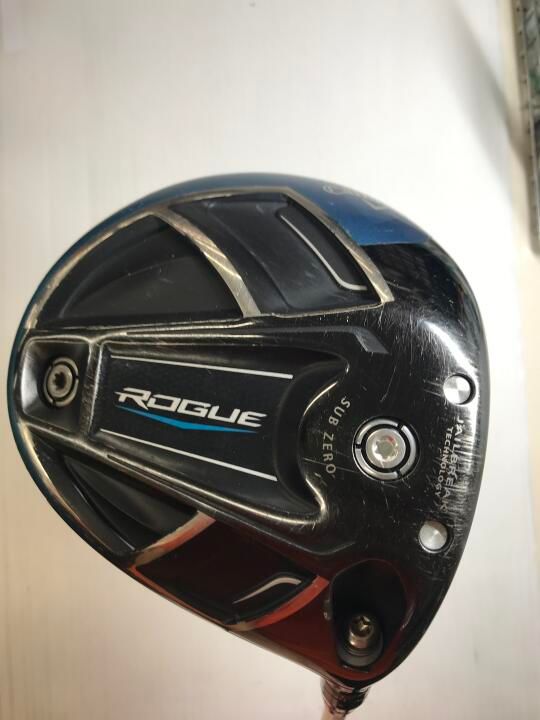 キャロウェイ　ROGUE SUB ZERO　9.0度　FUBUKI AX 65　Sフレックス　ドライバー　中古【最短即日発送】